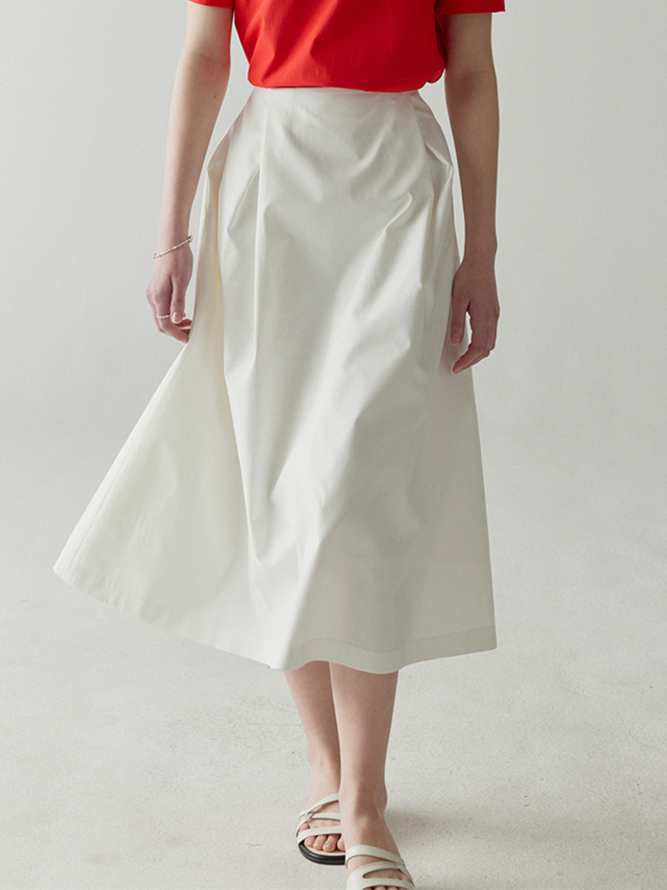 Double Tuck Skirt(2color)[05/20 예약배송]